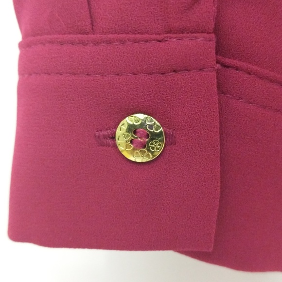 Nine West Women's Long-Sleeve Crepe Top - Picture 4 of 5